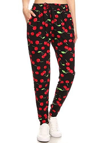 Image of Leggings Depot Premium Jogger Women's Popular Print High Waist Track Pants(S-XL)