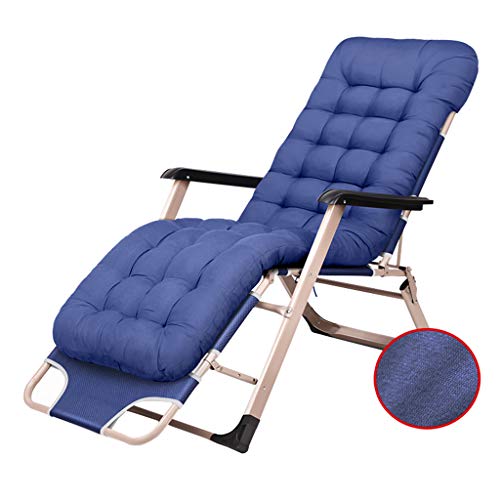 Chaises pliantes réglables avec coussin moelleux FANDIAO pour terrasse de la piscine