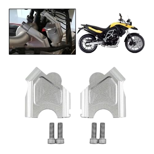 Elevador manillar F650GS aluminio robusto soporte abrazadera premium 2
