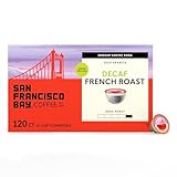 San Francisco Bay Decaf K-Cup Coffee Pods, Decaf French Roast (80 ct), Dark Roast, Commercially Compostable Single-Serve Coffee Pods, Swiss Water Process