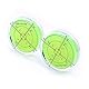 XMLEI Convenient and lighterCircular Bubble Level Spirit l Measuring Instruments Tool Universal Protractor Tool （60X12mm）