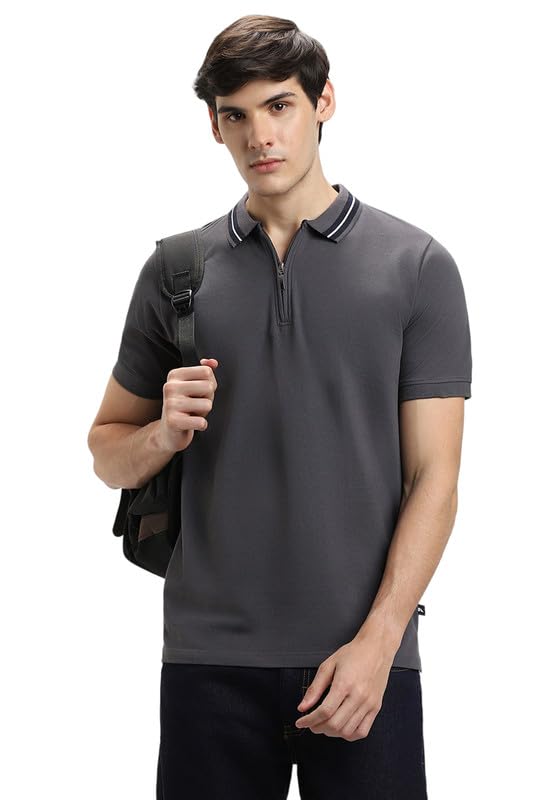 Image of Dennis Lingo Men's Cotton Slim Fit Polo T-Shirt