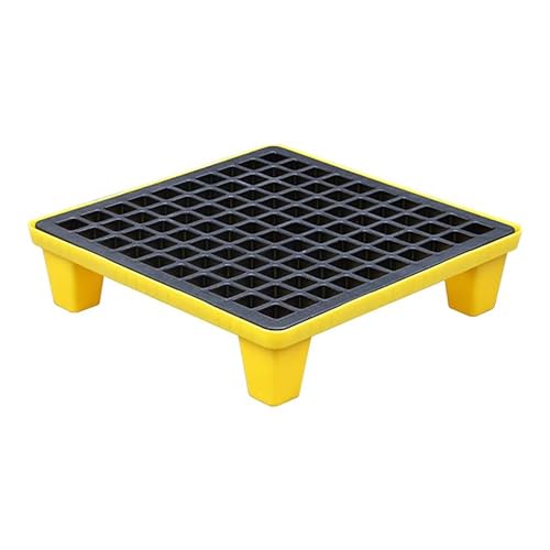 Paleta modular para cubos de pintura en talleres industriales