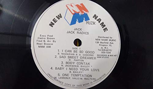 Jack Radics, (Importado) [lp]