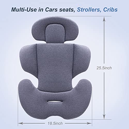 Almohada Soporte para Cabeza y Cuerpo Bebé Innokids Gris miniatura 4