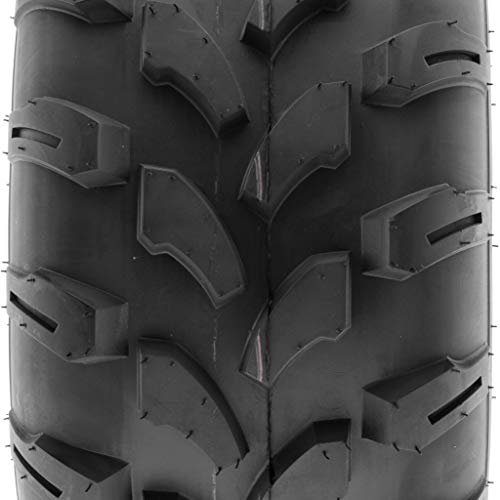 Sunf A003 Atv/Utv/Lawn-Mowers Off-Road Tire 19X9.5-8, 6 Pr, Directional Knobby Tread #TOP1