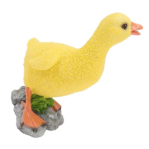 Canard décoratif réaliste idée cadeau originale figurine de bureau