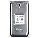 Jitterbug Flip Easy-to-use Cell Phone for Seniors (Graphite) by GreatCall