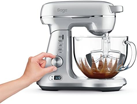 The Sage Baker Boss Stand Mixer with Bowl, Brushed Stainless Steel, BEM825BAL