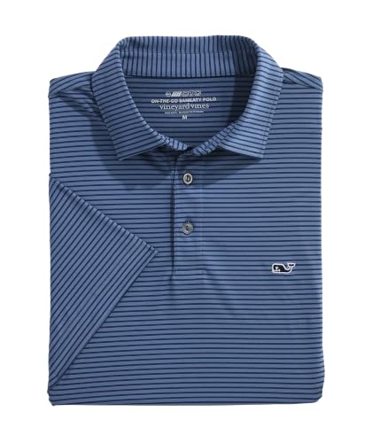 Image of vineyard vines Men's Bradley Stripe Sankaty Polo