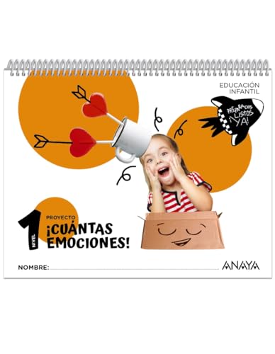 Portada de ¡Cuántas emociones!. Nivel 1