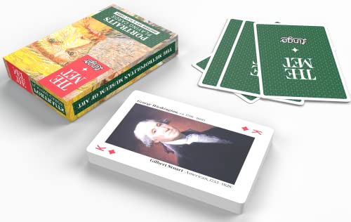 Lingo The Met Collection Of Portraits Playing And Educational Cards | Art Flash Cards With Key Trivia | The Metropolitan Museum Of Art Collection Made In Usa Cards|52 Playing Cards Deck #TOP1