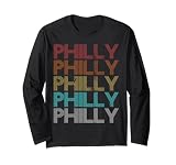 Retro Vintage Philly Long Sleeve T-Shirt