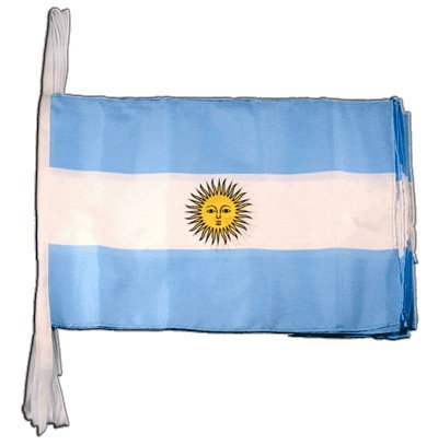Guirlande Argentine géante de 8,9 m pour décoration extérieure