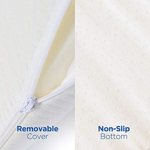 Milliard Bed Bumper (2 Pack) Toddler Foam Bed Rail With Bamboo Cover And Non-Slip Hypoallergenic Water Resistant And Washable Cover, Bed Rail For Toddlers, Kids, Adults And Seniors #TOP5
