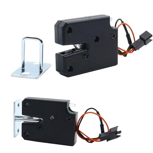 Serrure électrique à petit fil pour fermer un meuble à clé perdue