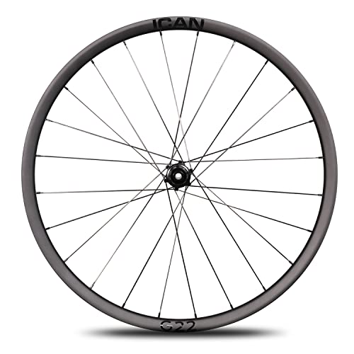 Ican G22 1196G Hookless 29Er/700C Carbon Gravel Bike Wheelset Disc Brake 22Mm Inner Width D21 Hub Center Lock Sapim Cx-Ray Spokes 12×100/12×142Mm (Shiman0 Freehub) #TOP2