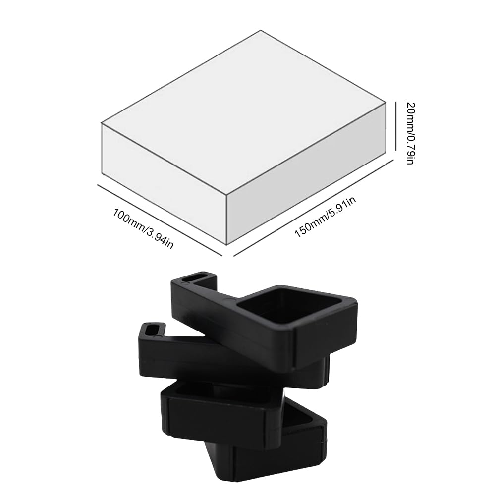 Kühlende horizontale Versionshalterung für PS4 Slim Pro, stoßfeste Kühlbeine, flach montiertes Zubehör