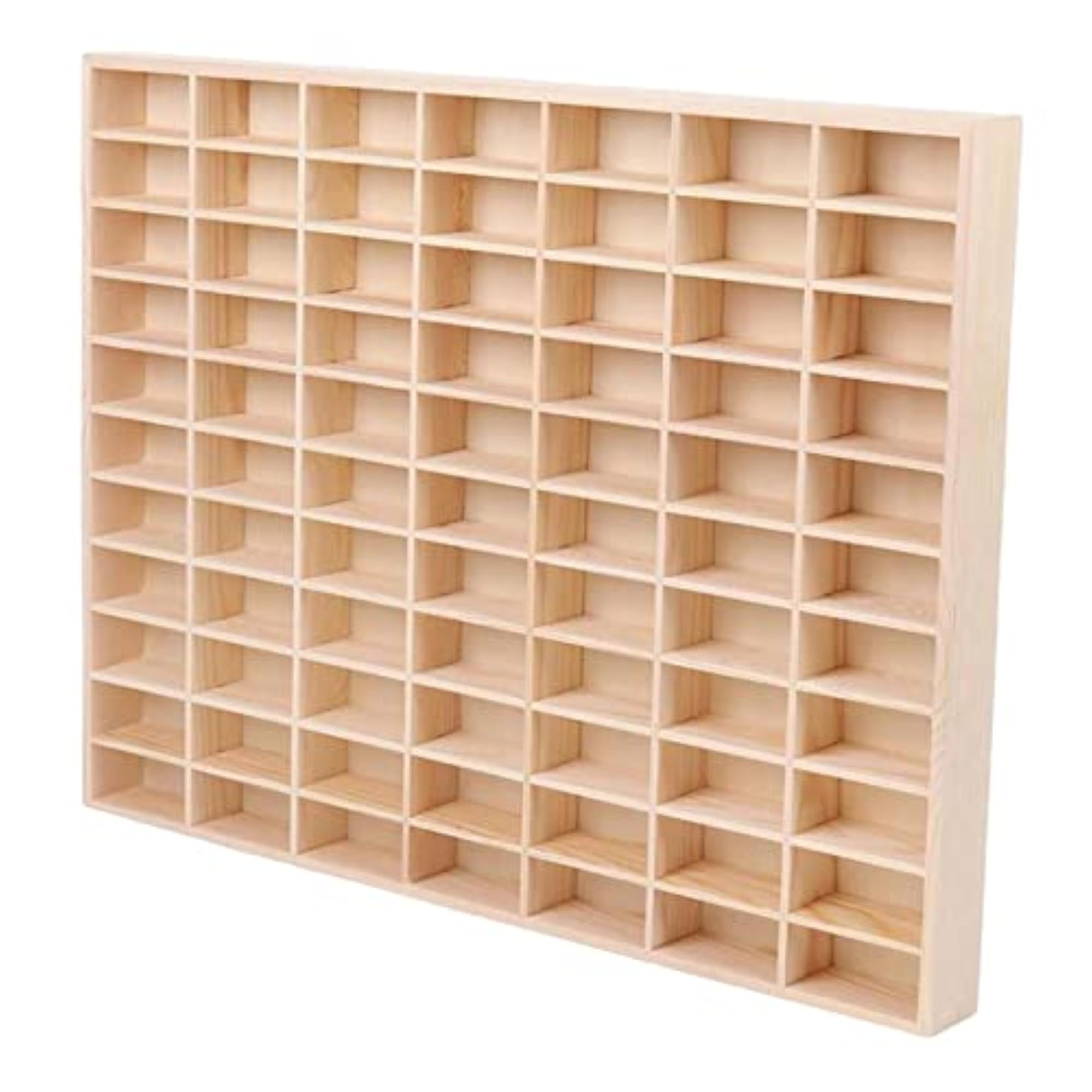 Action Figures Display Showcase Storage Wood