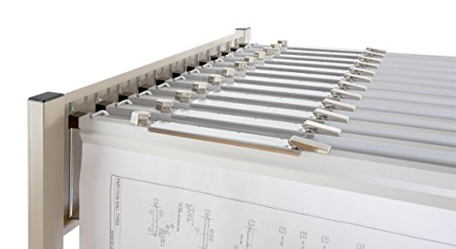 Brookside Design Mrwh Heavy Duty Mobile Blueprint Storage Rack With 12 Pivot Brackets #TOP4