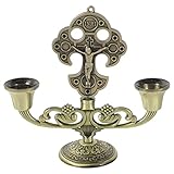 Kerzenständer aus zinklegierung im retro-stil, kann bei verschiedenen gelegenheiten zu einer retro-atmosphäre beitragen und für mehr visuellen genuss sorgen