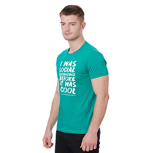 Image of Free Authority Printed Regular Fit Cotton Men's T-Shirt