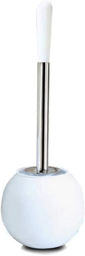 Toilet Brush with Holder, Deep Cleaning Scrubber,Quick Drying for Bathroom -Toilet Sturdy,Easy Grip