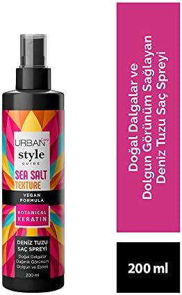 URBAN Care Style Guide Deniz Tuzu Etkili Doğal Dalga Sağlayan Saç Spreyi 200 ml- Vegan - Görsel 2