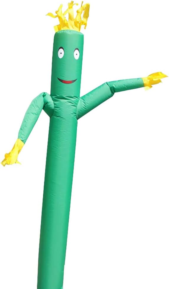 Yellow Dancing Fly Guy | 12' Foot Tall x 12" Inch Diameter | Fun Wacky Waving Inflatable Arm Flailing Tube Man | for Advertising, Promotion, and Entertainment (Requires Blower - NOT Included)