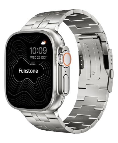 Bracelet titane Apple Watch Ultra 3 2 contre rayures