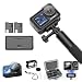 Produktbild DJI Osmo Action 5 Pro Adventure Combo, Action-Kamera 4K mit 1/1.3" Sensor, 12 Std. verlängerte Akkulaufzeit mit 3 Akkus, Stabilisierung, Zwei OLED Touchscreens, Mini-Action-Kamera für Reisen, Vlog