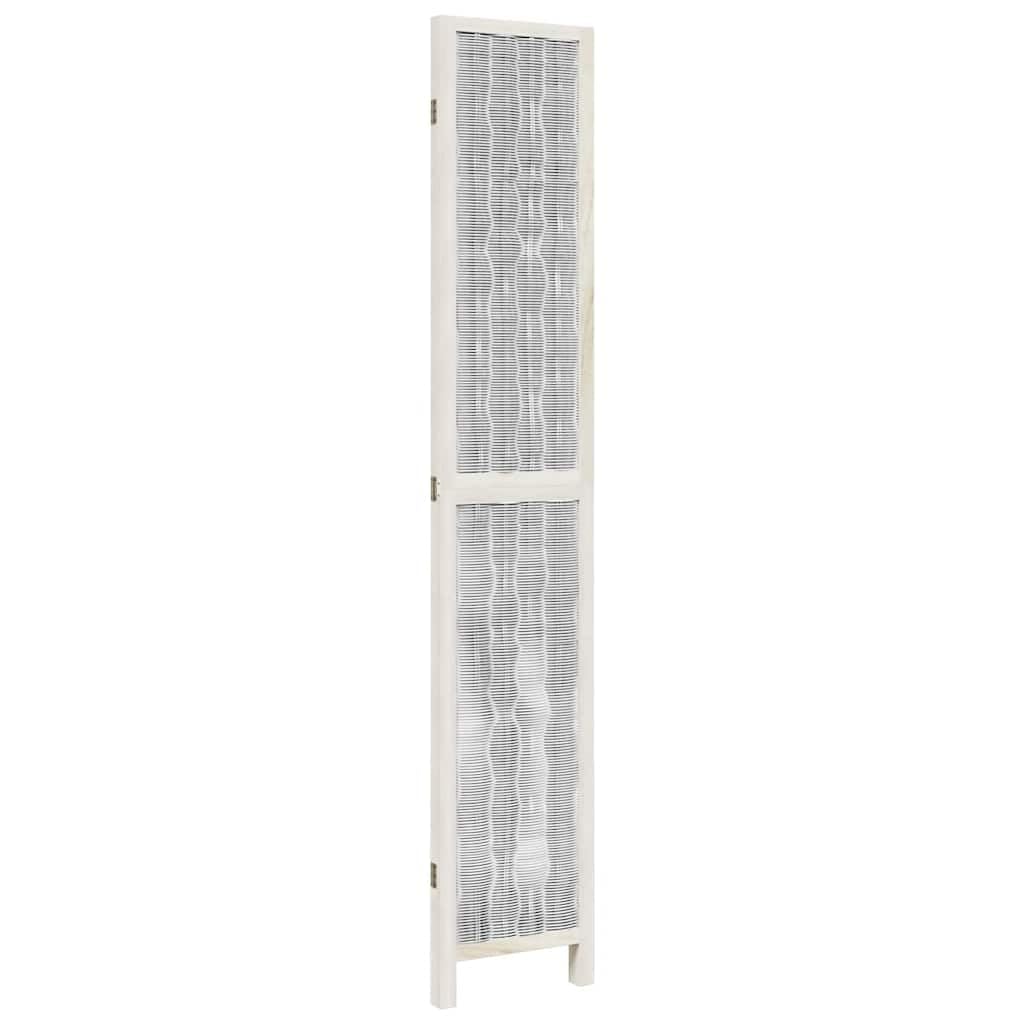 Paravent en branches de saule, séparateur de pièce pour salon et création d'intimité avec cadre robuste en bois massif