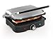 Produktbild Tristar Edelstahl Kontaktgrill/ Sandwichmaker - 180° aufklappbar mit integriertem Handgriff, GR-2840