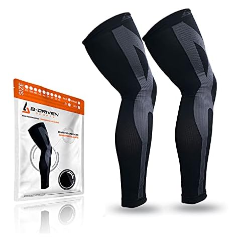 Full Leg Compression Sleeves by B-Driven Sports Cover