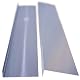 Ortgangblech Aluminium Winkelprofil 137/30, Länge 2 Meter