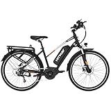 HITWAY 27.5' E Bike, Elektrofahrrad Trekkingrad E-Bike Herren Damen mit 36V 432Wh Akku