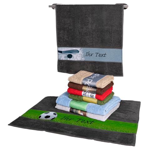 Erwin Müller Duschtuch mit Namen | Personalisiertes Badetuch, 100%...
