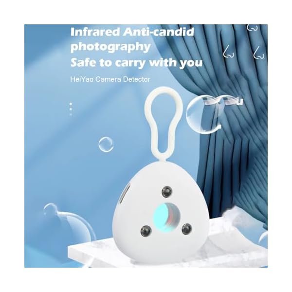 Portable Hidden Cameras Detector Prevent Privacy Breaches, Simple Design, Spot Hidden Cameras Through Lens - Image 5