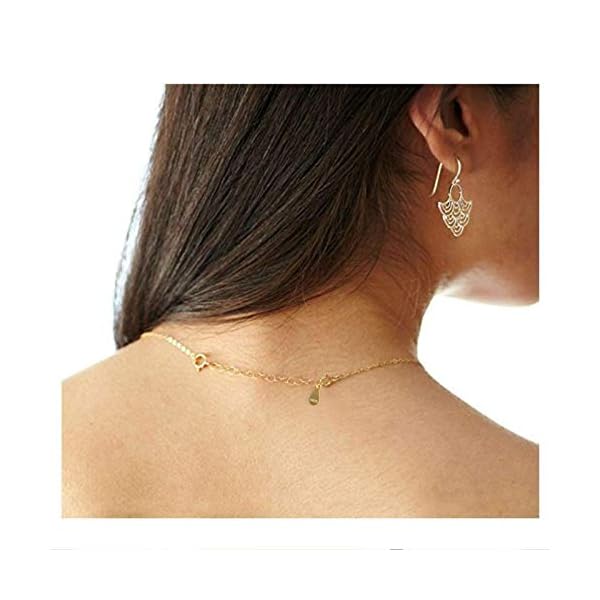 LANCHARMED 3 Pcs Necklace Extender, 925 Sterling Silver Extension for Jewelry Necklace Bracelet Anklet Extenders for Women Jewelry Making Chains 2 inch, Gold