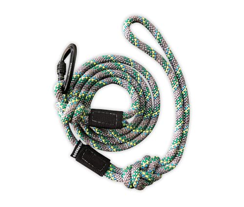 Wilderdog Small Carabiner Rope Dog Leash 5ft Alpine