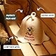Sauna Guru Saunahut ’Sauna Master’ - 100% organische Wollfilzmützen - Schützen Sie Ihren Kopf vor Hitze - Sauna Zubehör Damen - Geschenke Für Frauen - Sauna Mütze