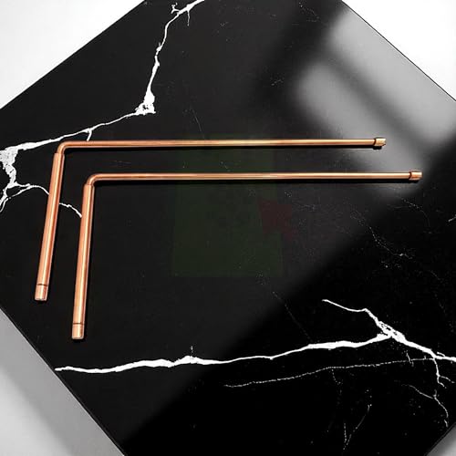 Image of Copper Dowsing L- Rods Pair |Diameter-5 MM | Set of Board & Brass Pendulum| Aura Energy Checker | Finding Underground Water & Geopathic Stress | Dowser | Pendulum Assorted