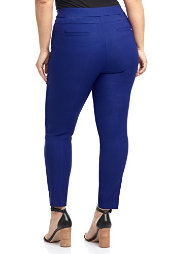 Rekucci Curvy Woman Ease into Comfort Skinny Plus Size Pant w/Tummy Control3