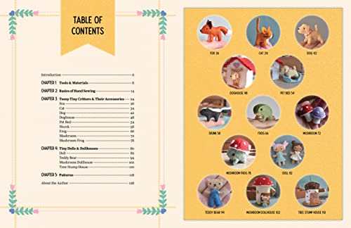 image for Tiny Felt Cuties & Creatures: A step-by-step guide to handcrafting mor