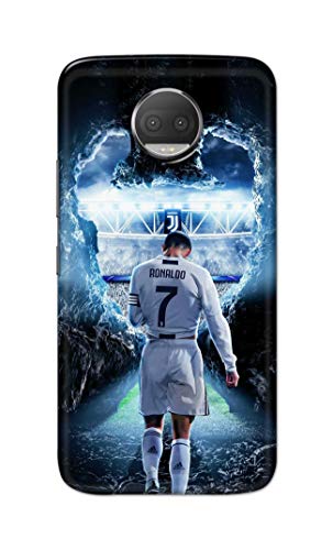 Image of Printed Hard Back Cover Case for Motorola Moto G5S+ Plus Back Cover (Footbal Legend) -702