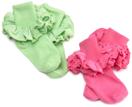 Jefferies Socks Girls 2-6x Misty Two Pair Pack