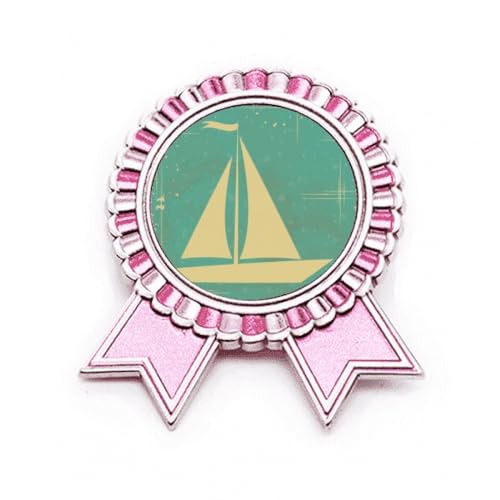 Broche voile sportive Rose en Métal idéale pour sublimer vos vestes en bord de mer