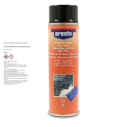 Presto 690181 Unterbodenschutz Wachs schwarz 500 ml