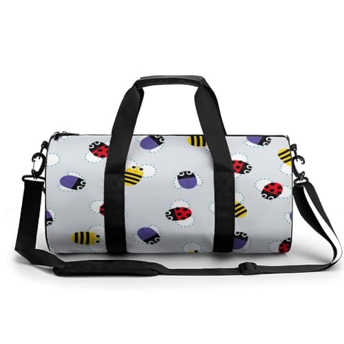 Sac gym abeille coccinelle compact pour éviter les bagages lourds