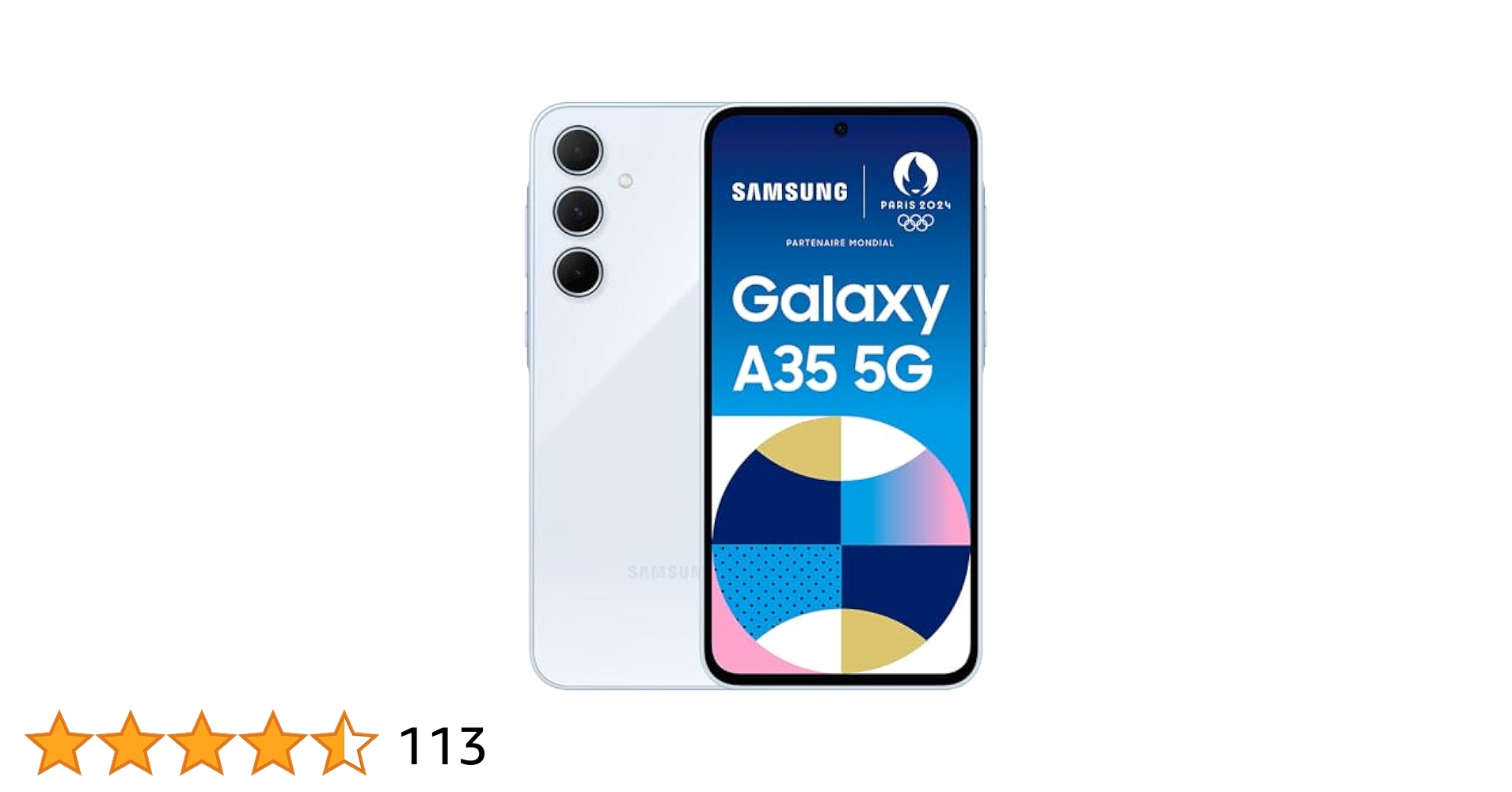 SAMSUNG - 【SIMフリー】Galaxy A35 5G 8/128 アイスブルー【新品】 s-l400.jpg